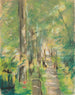 Allée de bouleaux dans le jardin de Wannsee - Max Liebermann — visning af kunstværket