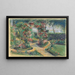 Le jardin de roses à Wannsee - Max Liebermann — indrammet kunstværk på væggen