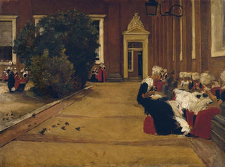 Filles forældreløse i Amsterdam - Max Liebermann — visning af kunstværket