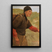 Bønder handlende - Max Liebermann — indrammet kunstværk på væggen