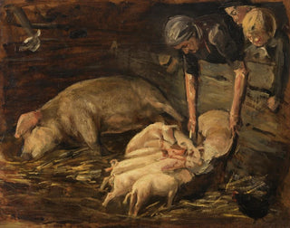 Max Liebermann - Schweinekoben Wochenstube.webp