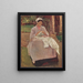 Couturière - Max Liebermann — indrammet kunstværk på væggen