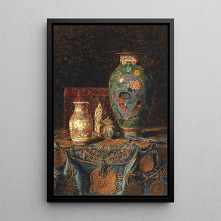 Max Schdl - Stillleben Mit Asiatischen Ziergegenstnden.webp