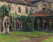 Cloître de l'abbaye des Augustins à Landau II - Max Slevogt — visning af kunstværket