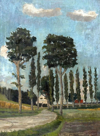 Max Zettler - Allee in der Dachauer Gegend.webp