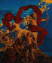 Jason og hans lærer - Maxfield Parrish — visning af kunstværket