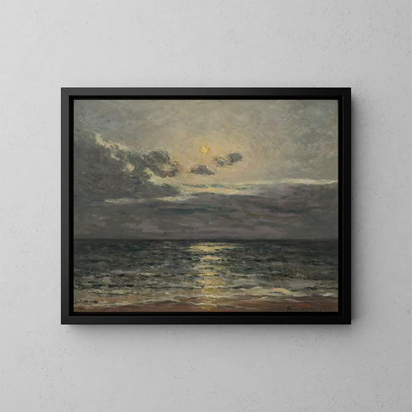 Effet de måne - Maxime Maufra — indrammet kunstværk på væggen