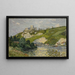 Le Château-Gaillard eftermiddag - Maxime Maufra — indrammet kunstværk på væggen