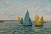 "Le Retour des bateaux crevettiers, Le Croisic" - Maxime Maufra — visning af kunstværket