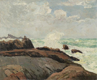 det stærkere maleri i Saint-Gunol, Penmarch - Maxime Maufra — visning af kunstværket