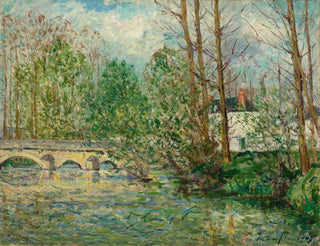 Maxime Maufra - Paysage De Printemps  Lavardin LoirEtCher.webp