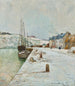 sne-landskab - Maxime Maufra — visning af kunstværket