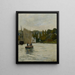 Retour De Pêche Pont-Aven - Maxime Maufra — indrammet kunstværk på væggen