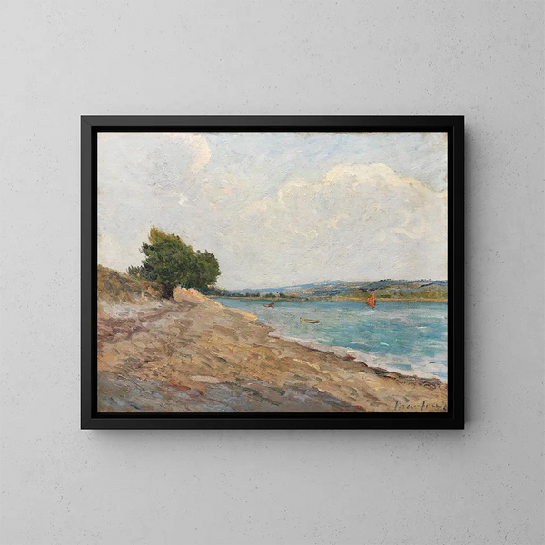 Rivière de Landerneau - Maxime Maufra — indrammet kunstværk på væggen