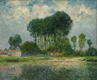 La Rivière - Maxime Maufra — visning af kunstværket