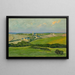 Vue de village - Maxime Maufra — indrammet kunstværk på væggen