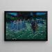 Un Monde - Maximilian Lenz — indrammet kunstværk på væggen