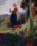 La promenade de Marie dans les montagnes - Maximilian Liebenwein — visning af kunstværket