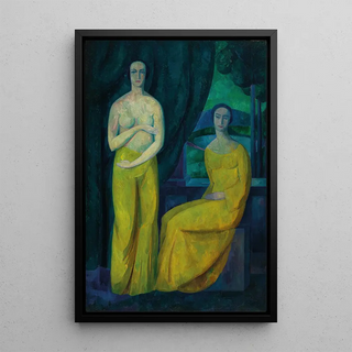 Maximilian Reinitz - Zwei Frauen in einem Raum.webp