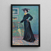 Lucie Cousturier - Maximilien Luce — indrammet kunstværk på væggen