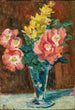Vase med blomster - Maximilien Luce — visning af kunstværket