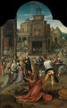 Johannes Døberens Henrettelse - Mester fra 1518 — visning af kunstværket