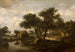 Moulin à vandmølle - Meindert Hobbema — visning af kunstværket