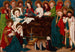Dormition af Den Himmelske Moder - Mester af Draperingsstudier — visning af kunstværket