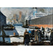 Reproduktion af maleriet Men of the Docks - George Bellows