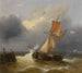 Mer turbulente - Charles Louis Verboeckhoven — visning af kunstværket