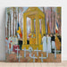 Reproduktion af maleriet Messe foran Ernest Psicharis grav - Maurice Denis