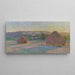 Reproduktion af maleriet Meules, slutningen af sommeren af Claude Monet