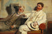 Studie af kunstkritikere - Michael Ancher — visning af kunstværket