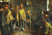 I købmandens hytte en vinterdag, hvor man ikke fisker - Michael Ancher — visning af kunstværket