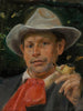 Portrait af Martin Andersen Nexø - Michael Ancher — visning af kunstværket