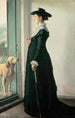 Portrait af min kone - Michael Ancher — visning af kunstværket