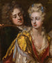 Portrait af en Dame og en Herre - Michael Dahl — visning af kunstværket