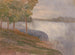 Første udsigt over Niagara Falls før nedstigning af færge-trappen, onsdag den 22. juli 1846 - Michael Seymour — visning af kunstværket