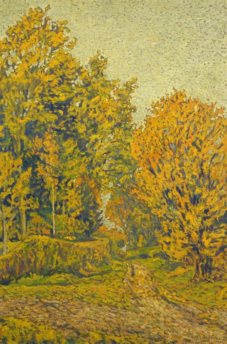 Michel Auguste Colle - Paysage dautomne Baccarat.webp