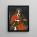 Portrait de Jan Dobrogost Krasiński - Michelangelo Palloni — indrammet kunstværk på væggen