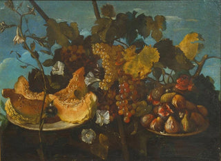 Michele Pace del Campidoglio - Still Life with Grapes Figs and Marrow.webp