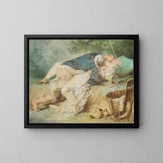 Mihly Zichy - Lovers In A Park.webp