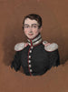 Portrait af en ung officer - Mikhail Terebenev — visning af kunstværket