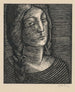 Tête de femme aux longues tresses - Mikuláš Galanda — visning af kunstværket