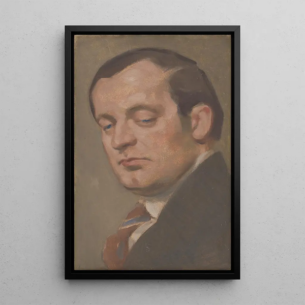 Milan Thomka Mitrovsk - Portrait of a Man with Tie.webp