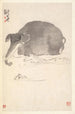 Elefant, hest og hare - Min Zhen — visning af kunstværket