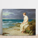Reproduktion af maleriet Miranda-maleri - John William Waterhouse