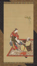 Samouraï og Wakashu - Miyagawa Isshō — visning af kunstværket
