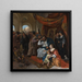 Jan Steen — indrammet kunstværk på væggen