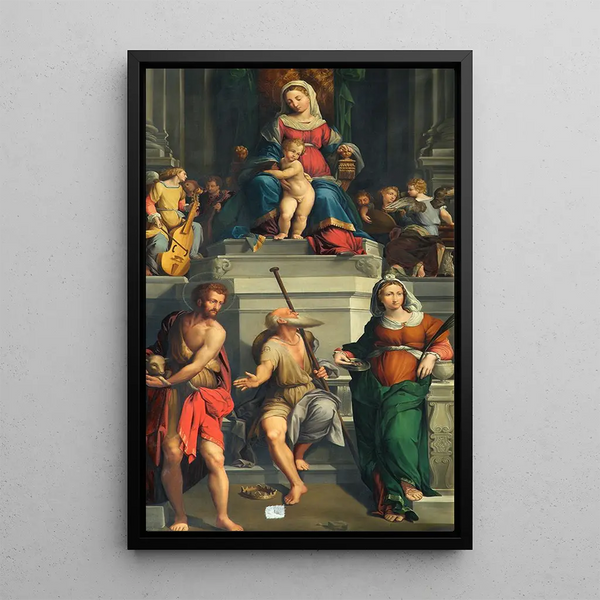 Monogrammist ED - Madonna enthroned with saints.webp